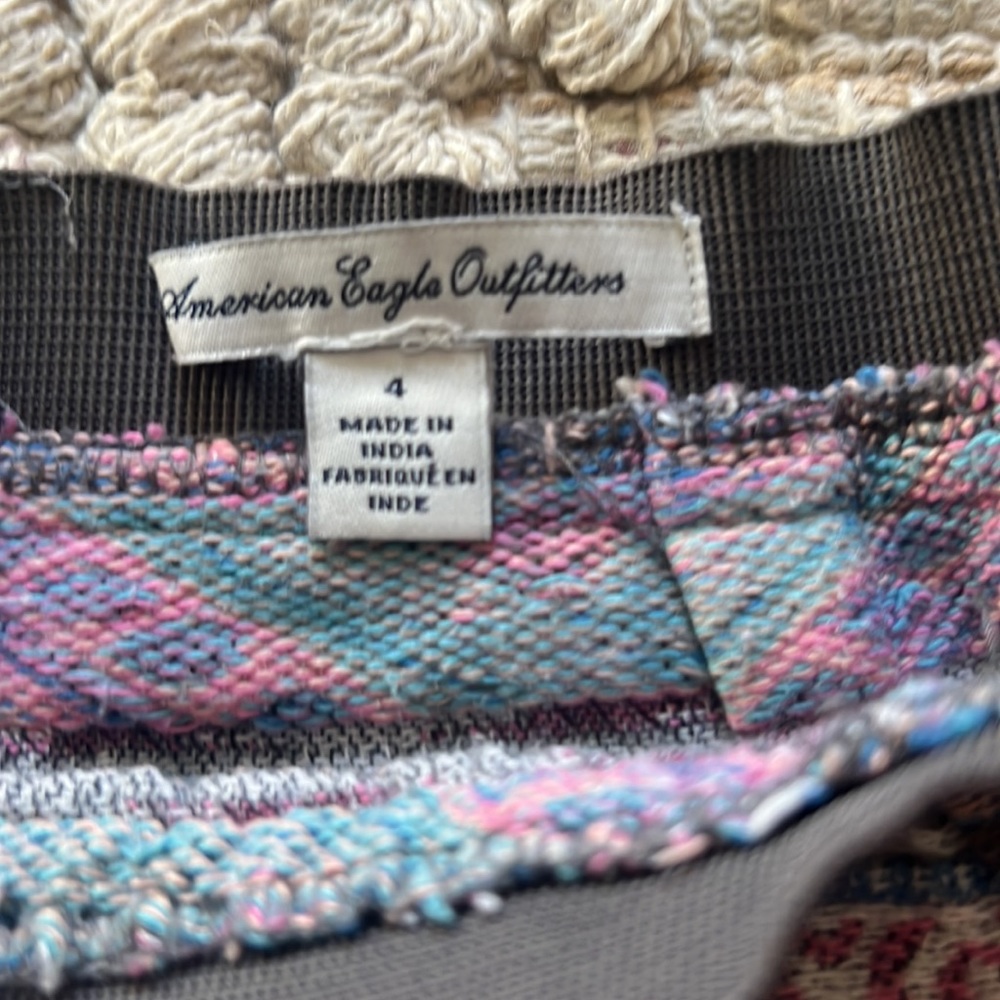 American Eagle Patterned Mini Skirt - image 4